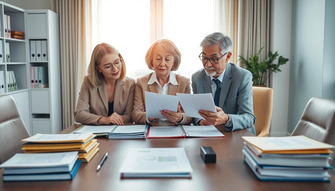 Property settlement documents and transfer review